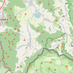Locatie van Bike Camp Kochanów