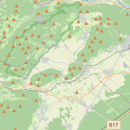 Locatie van Zeltplatz Hohe Wand Blick-Camp