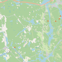 Locatie van Långsjön Camping
