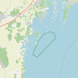 Locatie van Stensö Camping