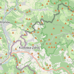 Locatie van Camping nr 183 Kudowa-Zdrój
