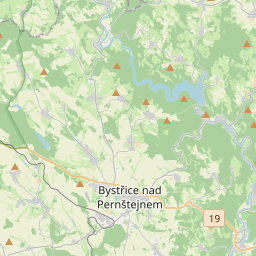 Locatie van Rekreační středisko Domanínský rybník