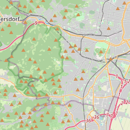 Locatie van MICAMPA Wien Wienerwald