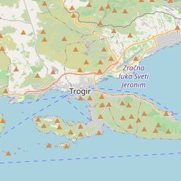 Locatie van Amadria Park Trogir
