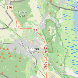 Locatie van Szt. Kristóf Kemping