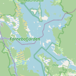 Locatie van Östa Camping