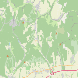 Locatie van Zöld Zóna Lispe Camping