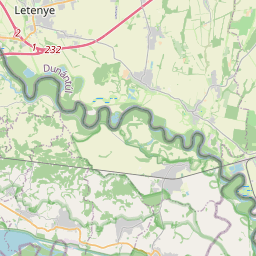 Locatie van Thermalcamping Letenye