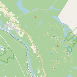Locatie van Kläpp-campingen