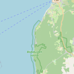 Locatie van Bödagårdens Camping