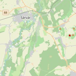 Locatie van Vadkert Major