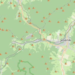 Locatie van Autocamping Bobrovník, Lipová-lázně