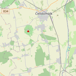 Locatie van Termál Camping Borgáta
