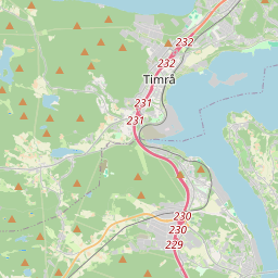 Locatie van Vivstavarvstjärns Camping