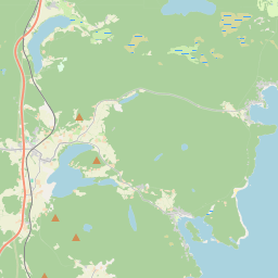 Locatie van Mellanfjärden camping