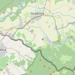 Locatie van Autokempink Strážnice