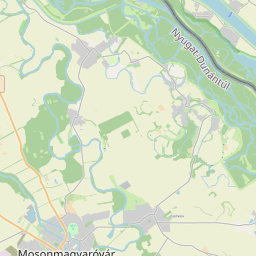 Locatie van Vízpart Camping Dunakiliti