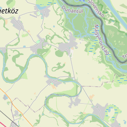 Locatie van Szigetköz Camping és vendégház