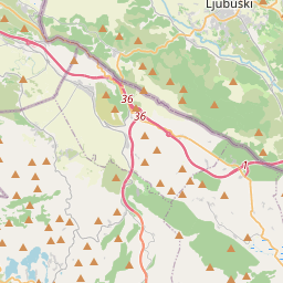 Locatie van Kamp Baćinska Jezera
