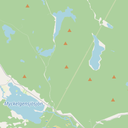 Locatie van Myckelgensjö camping