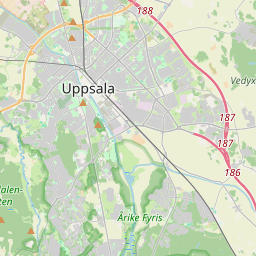 Locatie van Fyrishov Stugby & Camping