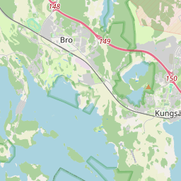 Locatie van Björknäs Camping