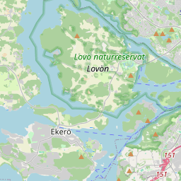Locatie van Bredäng Camping Stockholm