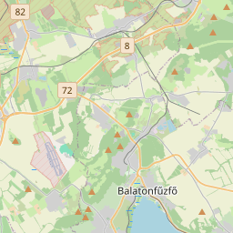 Locatie van Balaton Center Kemping