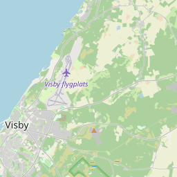 Locatie van Visby Strandby - Norderstrands Camping
