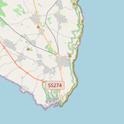 Locatie van Camping Santa Maria di Leuca