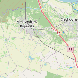Locatie van Camping Ciechocinek nr 17