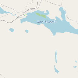 Locatie van Trehörningsjö Camping och Stugby