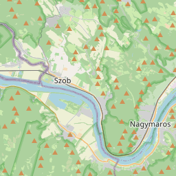Locatie van Dömös Camping