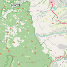 Locatie van Zwalisko Camper Park Szczyrk