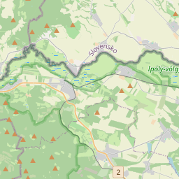 Locatie van Drégelyvár Nomád Tábor