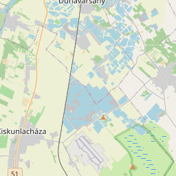 Locatie van Tavirózsa Kemping