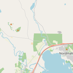 Locatie van Nordmalings Camping