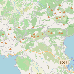 Locatie van Camping Paleokastritsa