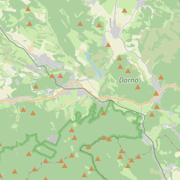 Locatie van VÁR-CAMPING Sirok