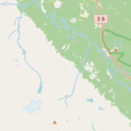 Locatie van Brennfjell Camping