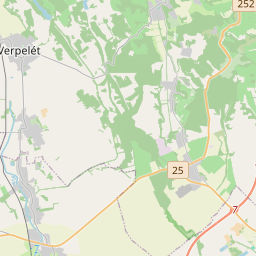 Locatie van Debrő Vendégház