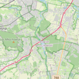 Locatie van Camping Warszawa