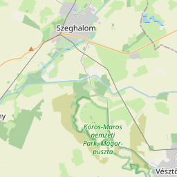 Locatie van Várhelyi Ifjúsági Tábor