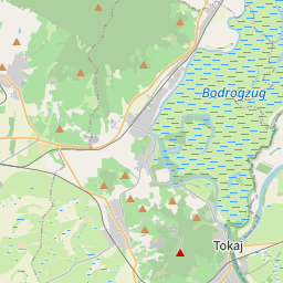 Locatie van Tiszavirág Camping és Vendégház
