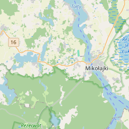 Locatie van Ośrodek Wypoczynkowy Wagabunda