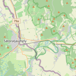 Locatie van Bodrog Turistaház és Kemping