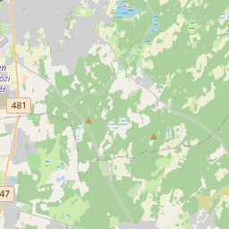 Locatie van Dorcas Center & Camping