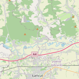 Locatie van Camping Łańcut