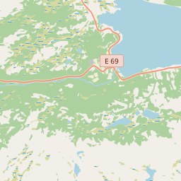 Locatie van Russenes Camping