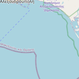 Locatie van Camping Alexandroupoli (Gemeentelijk)